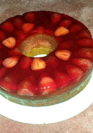 صورة لوصفة 🍓😍كيكة الجيلو 😋🍓
