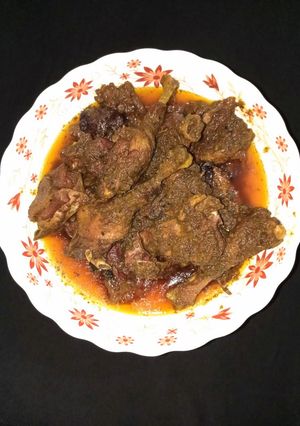 হাসেঁর মাংস ভুনা রেসিপির প্রধান ছবি