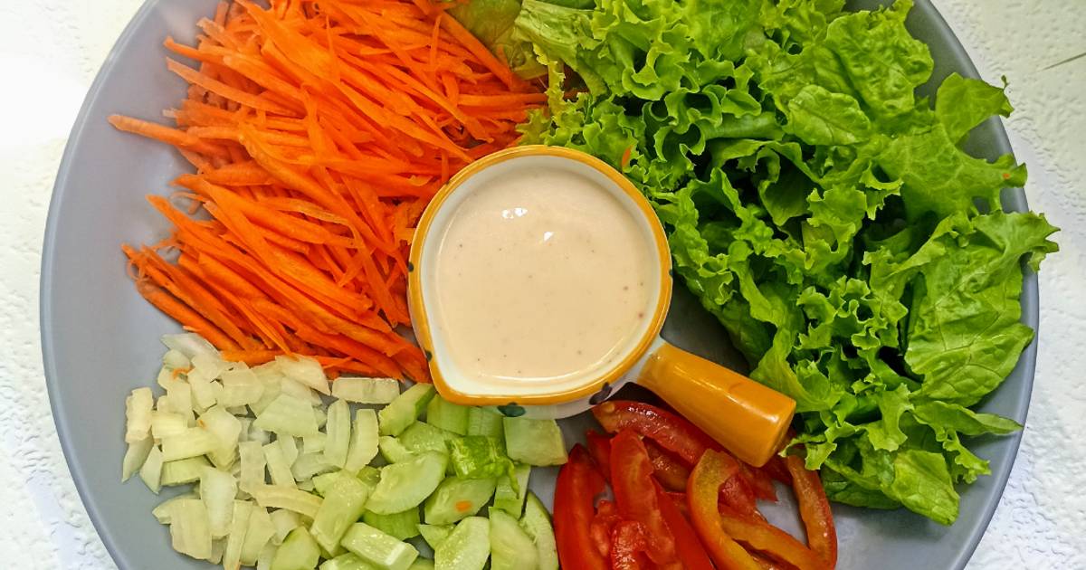 Resep Salad Sayur Sehat Simple Oleh Ummu Marwa Cookpad