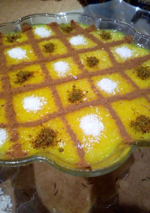 عکسی از دستور شله زرد