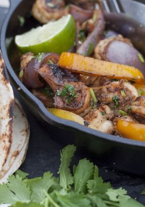 A picture of Prawn Fajitas | Gran Luchito Authentic Mexican.