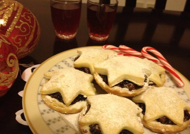 Steps to Prepare Super Quick Homemade Star Topped Mince Pies