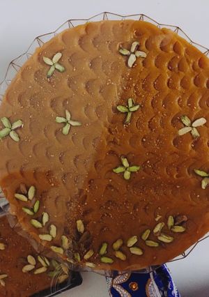 صورة لوصفة خبيصة العمانية بالحليب