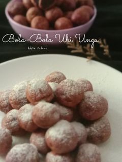 Foto resep Bola-Bola Ubi Ungu