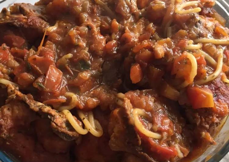 》 Macarrão com frango de Vó - Gozhowgos