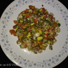 A picture of Dry fruits and seeds salad.