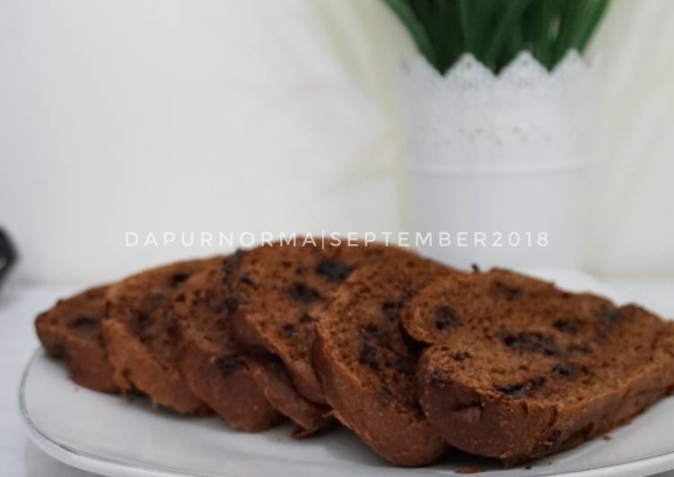 Double Choco Bread (Modifikasi Killer Soft Bread)