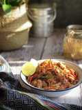 Mandai Goreng Garing bersama Tempe