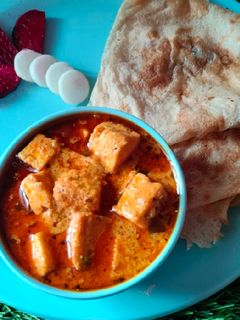 बटर पनीर मसाला भाजी (Paneer Butter Masala Bhaji Recipe In Marathi) रेसिपी चे मुख्य फोटो