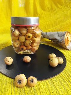 عکسی از دستور ترشی زالزالک