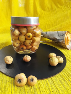 عکسی از دستور ترشی زالزالک