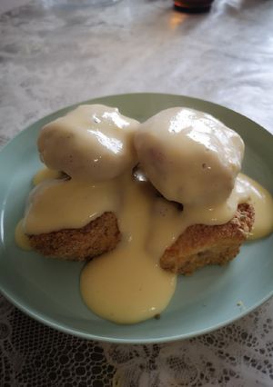 Aranygaluska vaníliasodóval recept fotója