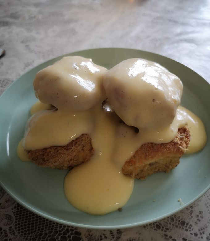 Aranygaluska vaníliasodóval recept fotója