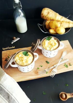 Une photo de Purée de panais et pomme de terre