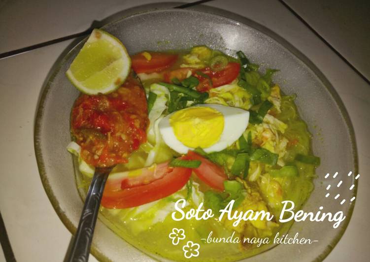 Resep Soto ayam bening 🍲 Anti Gagal