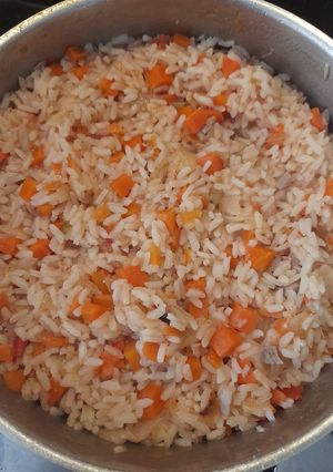 Foto de Arroz de Atum com Cenoura