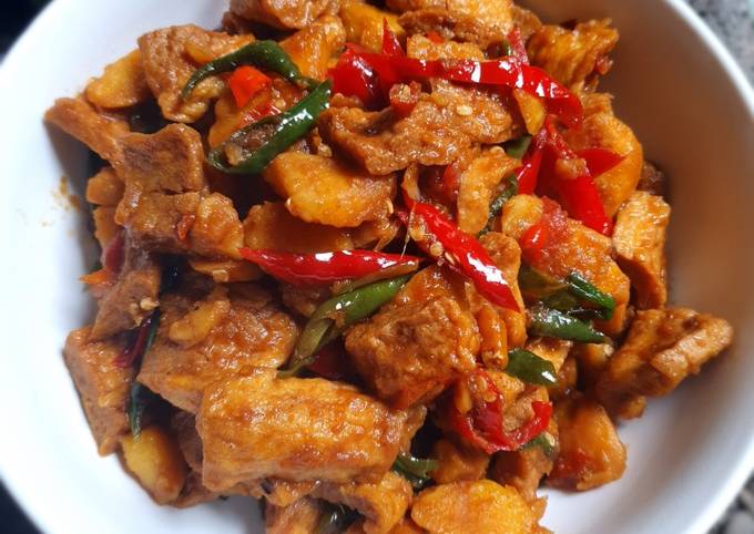 Ternyata begini loh! Resep membuat Tahu Dan Kentang Masak Kecap yang sesuai selera