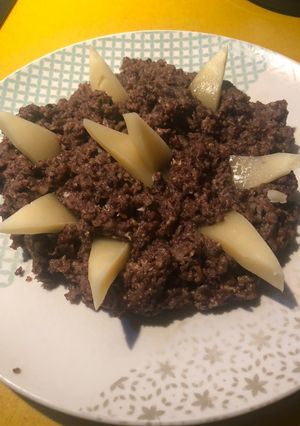 Una foto de Revuelto de morcilla