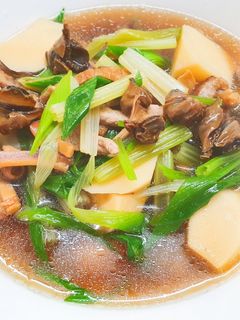 阿母ㄟ～魷魚螺肉蒜(簡易版) 的食譜成品照片