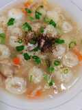 Soup tôm bong bóng cá