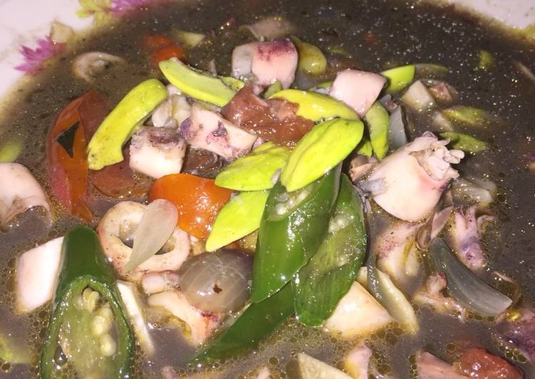 Resep Tumis cumi petai Lezat