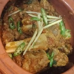 Dhaba style Mutton karahi A picture of Dhaba style Mutton karahi.