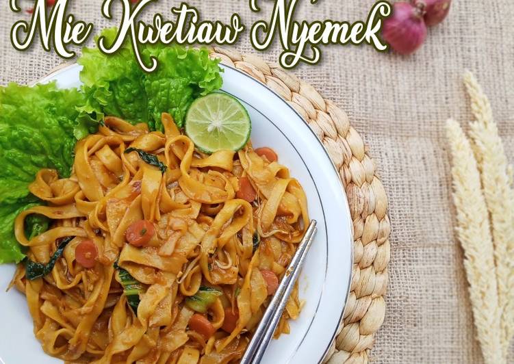Cara Membuat Mie Kwetiaw Nyemek Yang Gurih