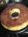 Budín de pan con leche en polvo