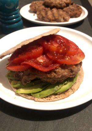 Una foto de Hamburguesas de vacuno