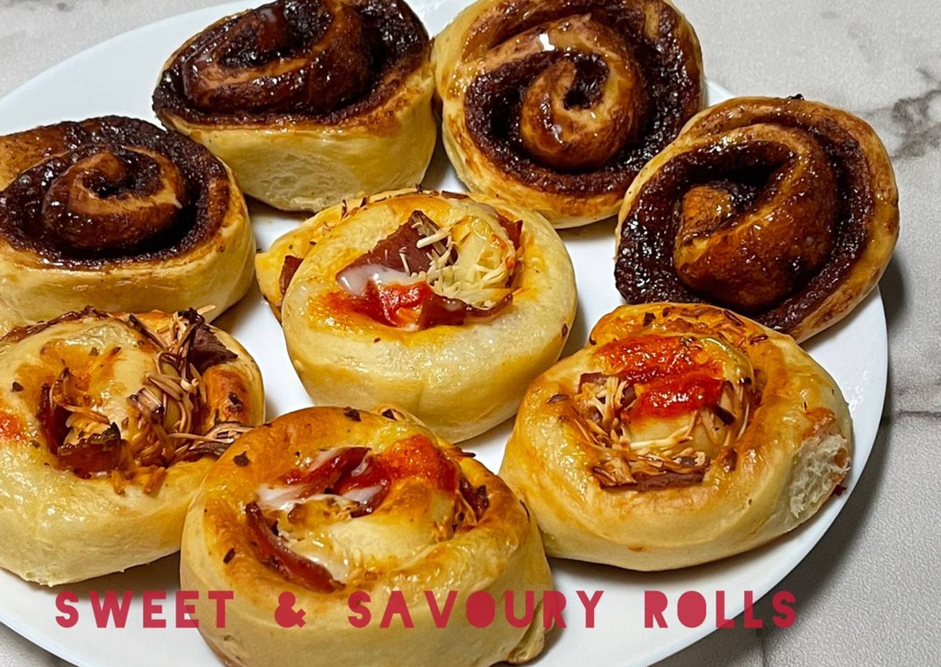 Sweet & Savoury Roll Bread