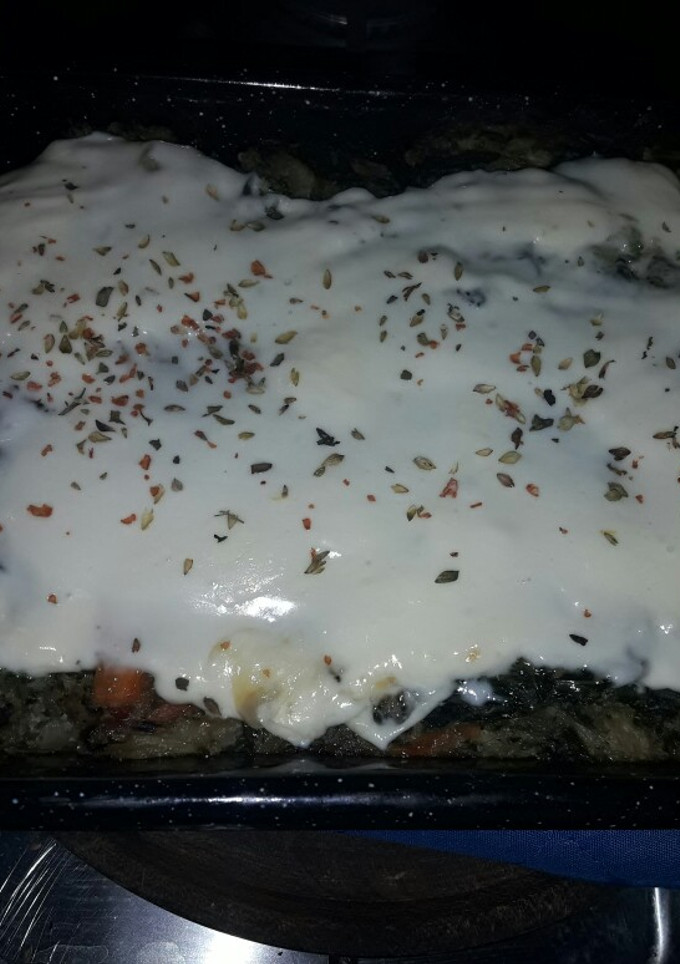 Una foto de Tortilla de verduras al horno
