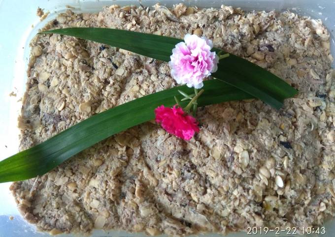 Resep Puding ikan tempe kukus (Cat Food / Kitten Food) oleh Aini 