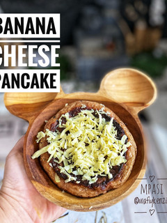 Foto resep Banana cheese pancake mpasi 1th+