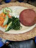 Mortadela con ensalada