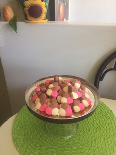 Una foto de Galletas tricolor