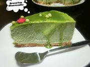 Gambar matcha cheesecake