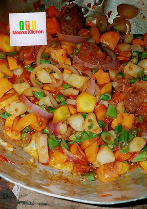 A picture of Veggies sauce.