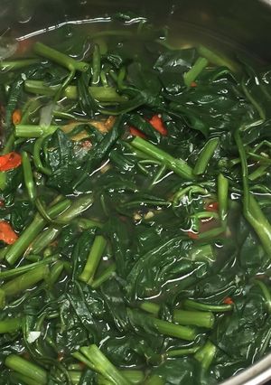 Foto resep Sayur kangkung segar