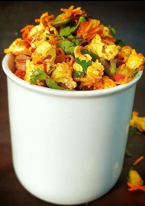 A picture of Popcorn Bhel.