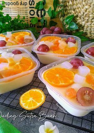 Foto resep Puding Sutra Buah 🍒