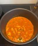 Curry de pollo y verduras