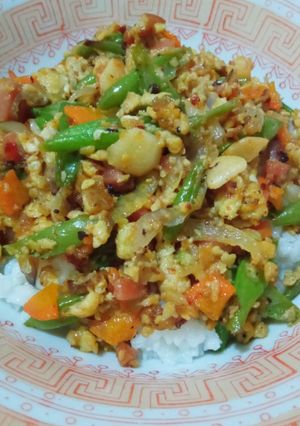 Foto resep Orak-Arik Telur dan Sayur