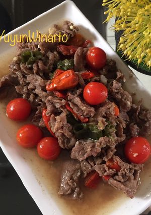 Foto resep 🥩Oseng Daging Pedes Seger🥩