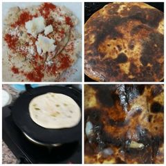 A picture of Masala parantha.