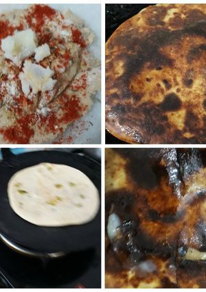 A picture of Masala parantha.