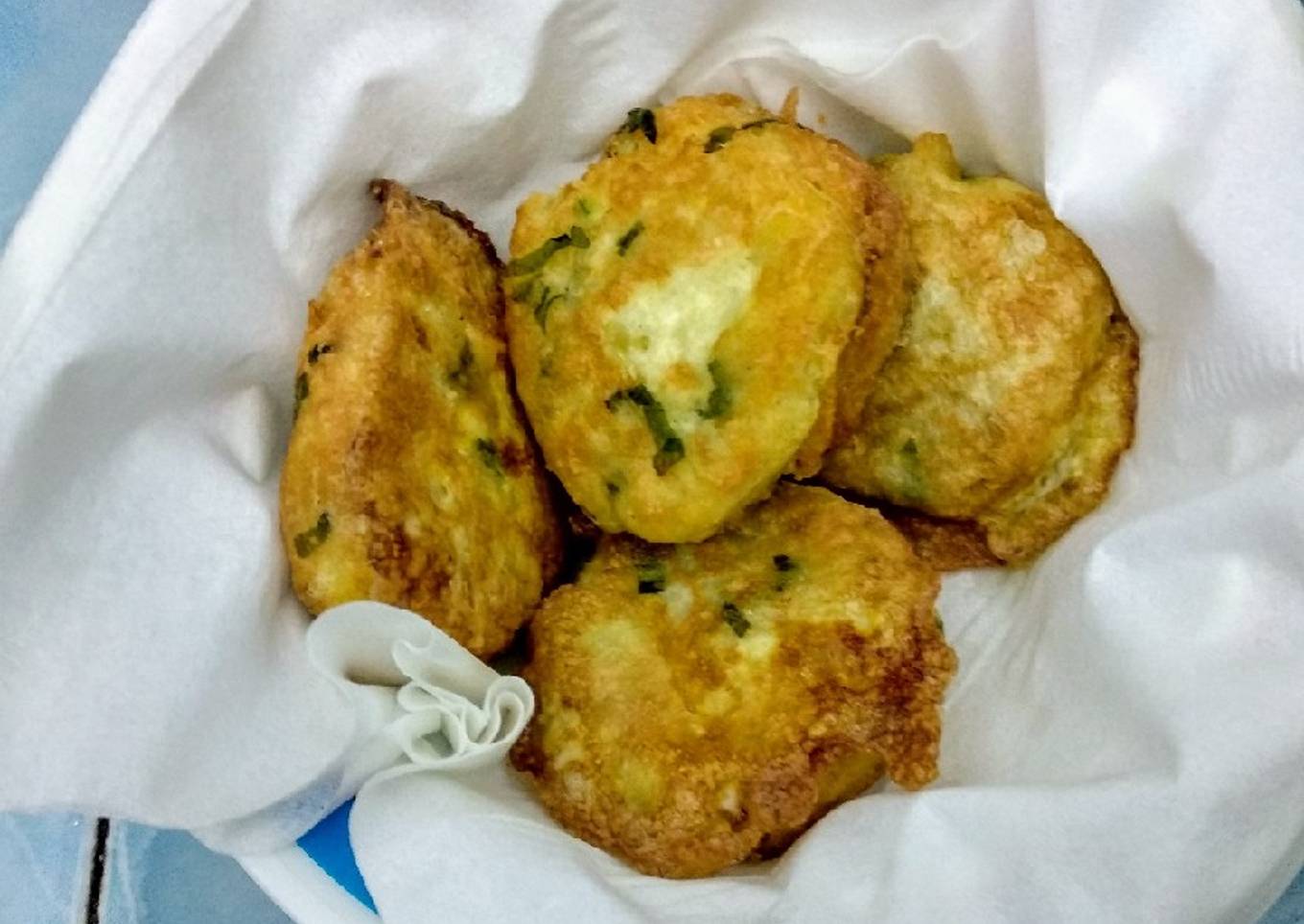 MPASI 12month snack (perkedel kentang dan tahu putih)