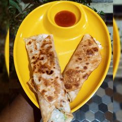 A picture of Tortilla frankie roll.