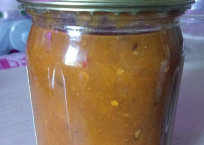 Чатни из абрикос #Заготовкиназиму