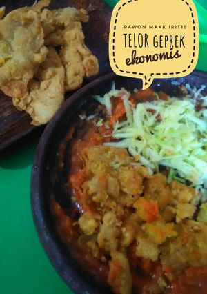 Foto resep TELOR krispy...digeprek...murahhh meriahhhh**