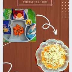 Snack MPASI 8+ "Cheesecake Ubi" রেসিপির প্রধান ছবি